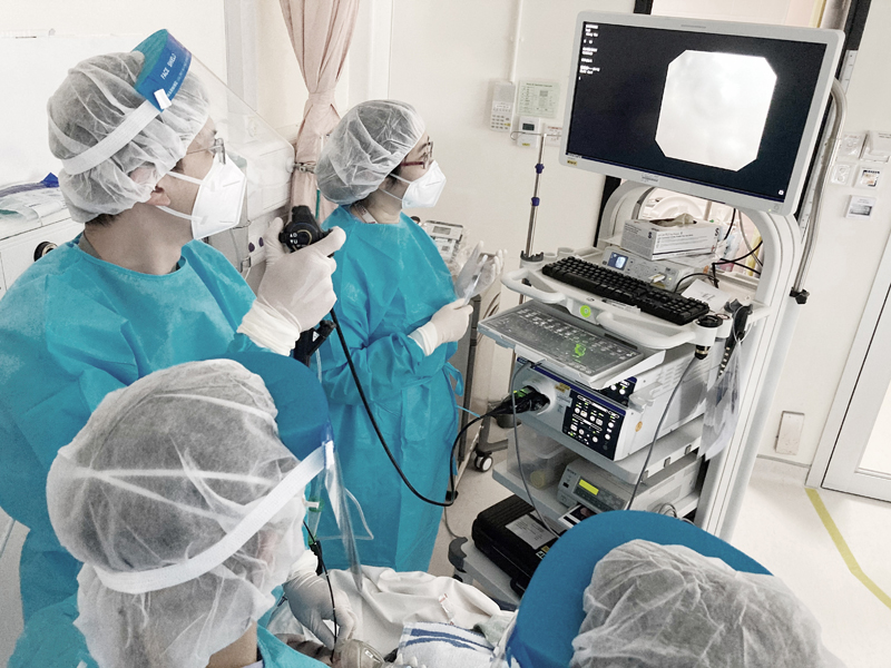 Bronchoscopy by PICU team
